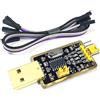 Rtinle UART-TTL USB Adattatore con Convertitore CH340G 3.3V e 5V con Cavo Jumper compatibile con Arduino