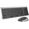 seenda COE401 Multidevice Bluetooth Tastiera e Mouse Set Nero Grigio
