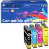 Tito-Express EcoSerie Cartucce compatibili con Epson 604 XL 604XL Multipack Expression Home per Epson XP-2205 XP-2200 XP-3200 XP-3205 XP-4200 XP-4205 per Workforce WF-2930 WF-2910 WF-2935 WF-2950 DWF, confezione da 4