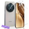 Yiunssy Pellicola Protettiva per VIVO X300 Pro e Vetro Temperato Fotocamera [2+2 Pezzi], Senza Bolle, HD Film TPU Flessibile, Protector per VIVO X300 Pro, Non vetro