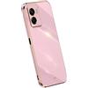 RankOne La Custodia del Telefono è Adatta per OnePlus Nord CE 2 5G (6.43 Inches), Case per Cellulare in Silicone con Telaio Galvanico - Viola