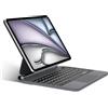 WINCHKING Magic Keyboard per iPad Air 11 pollici (M4/M3/M2) 2026/2025/2024, tastiera multi-trackpad per iPad Air 5/4a generazione e Pro 11 4/3/2/1 generazione, tastiera Bluetooth illuminata con layout
