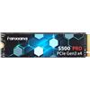 fanxiang SSD NVMe 256GB M.2 PCIe Gen3x4 2280 SSD Interno 256GB, Fino a 3000MB/s in Lettura, Compatibile con Laptops, PC, Computer Desktop (S500 Pro) (Confezione da 5)