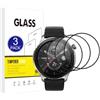 X-Dision [3 Pezzi Pellicola Protettiva Compatibile con Amazfit GTR 4,[Resistente ai Graffi][3D Curved Full Cover] Pellicola Protettiva per Amazfit GTR 4