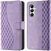 CaseGla Cover per Samsung Galaxy A05s custodia portafoglio Viola | Blocco RFID, 3 scomparti carte, 1 tasca banconote, Chiusura magnetica, Supporto, Pelle PU flip cover per Samsung A05s