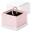 PANDORA Signature - Anello cuori scintillante, placcato in oro 14k, con pietre di zirconia cubica incolori