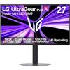 LG UltraGear evo AI Monitor Gaming 27" 5K 5120x2880, Mini LED, 165Hz / 330Hz Dual Mode, 1ms (GtG), HDR1000, G‑Sync, FreeSync Premium, HDMI 2.1, DisplayPort 2.1, USB‑C