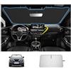 SHAOHAO [Upgrade] Parasole Compatibile con Nissan Juke 2020-2026 Parasole Pieghevole con Rivestimento d'Argento, Protezione UV e Calore Efficace, Accessori Interni Auto