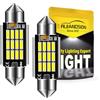 Ruiandsion Lampadine LED a cupola 36 mm, 10-30V, estremamente luminose, 6418 DE3423 C5W, lampadine LED Festoon Canbus senza errori di ricambio per illuminazione interna, scheda cupola di auto, camion