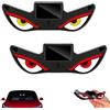 PEKJDS 2 Pezzi Luci LED Solar Demon Eye per Finestrino Auto, Segnale Auto Solare, LED Occhi di Demone Dinamici con 5 Modalità, Sensore Intelligente per Decorazione Parabrezza e Camion (A)
