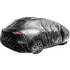 haoying Copertura antipolvere per auto, copertura antipioggia per auto, copertura per garage auto, coperture protettive per auto, coperture per auto esterne, coperture universali lavabili per auto trasparenti