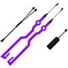 Generic Caschi Striscia di luce LED- per caschi motociclistici, strisce di luce flessibili con rivestimento ammortizzante | Adesivo leggero impermeabile per padre, amico, compleanno, regalo o gite nott