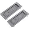 Cabilock 2pezzi Ventilazione Per Cruscotto Veicolo Copertura Bocchetta Aria Condizionata Auto Deflettore Aria Cruscotto Anteriore Adatto Auto Camion Attrezzature Edilizie Materiale Abs