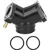 Aramox Moto Carb Collettore di Aspirazione Boot, Carburatore Collettore di Aspirazione Boot Metallo Solido Sostituzione Affidabile per Virago XV125 250 XV250