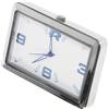Cabilock Orologio Auto Quadrato Adesivo per Cruscotto, Analogico Compatto