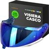 Everalo Visiera per Casco Shark Skwal i3 - D-Skwal 3 - Ridill 2 - VZ400 | Lente di ricambio Esclusiva, Compatibile con lente Antifog Originale