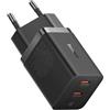 Baseus Caricatore USB-C 40W GaN5 Pro Nero Ricarica Rapida 2 Porte Universale