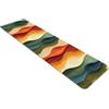 Comart - Tappeto Cucina Austin - Onde Colorate 50x230cm - Lavabile Antiscivolo