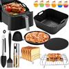 magnetspiele Accessori per friggitrice ad aria calda Ninja Accesories Airfryer, accessori Ninja Airfryer per friggitrice ad aria calda Max Pro 6,2 L AF180EU AF140EU Philips 6,2L COSORI 5,5L in