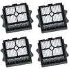 ZYNCUE Per Tineco-For Floor One S7 Artist/One Stretch S6E Switch S6/S7 Stretch/S9 Artist/Stretch S6 Lite Filtri di Ricambio Mop Pad Ricambio Rotondo Spazzola Laterale