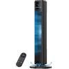 PNTCK Ventilatore a torre, ventilatore silenzioso con telecomando, ventilatore oscillante a 90° con 4 velocità e 4 modalità, timer 12H, flusso d'aria 8 m/s, ventilatore per casa, ufficio e interni