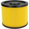 vhbw 1x filtro a pieghe piatte compatibile con Lidl Parkside PNTS 30/6 E, 30/8 E, 30/7 E, 30/8 DE, 30/7 DE aspirapolvere - Cartuccia filtrante