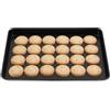 yikmid Teglia da forno 60 x 40 x 5 cm, in alluminio, con rivestimento antiaderente, rettangolare, teglia da forno, teglia per pizza, resistente al calore fino a 250 °C, per casa, panetteria e gastronomia