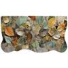 emmevi Tappeto Cucina Pvc Stampa Digitale HD Foglie Colorate Moderno Sagomato Lavabile Antimacchia 50x90 cm