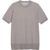 Diana Studio - T-Shirt in 100% Lyocell Naturale, Uomo, Maniche Corte, Casul Fit, Fatto in Italia