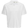 Only & Sons Onscaspian Airlex Boxy SS Split Polo Tee Uomo