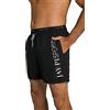 JP 1880 Jay-PI - Costume da Bagno da Uomo, in Vita Elasticizzata, Taglia 7XL, Colore: Nero