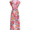 Vera Mont Tuta da donna con stampa floreale 38, giallo/rosa