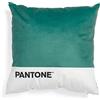 osama home Pantone™ - Cuscino Arredo Imbottito 45x45 cm, con Chiusura a Zip a Scomparsa. Imbottitura 350 gsm - Verde