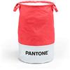 osama home Pantone™ - Cesta Multiuso Rotonda, pieghevole, impermeabile e Salvaspazio. Con manici e coulisse. Per Giocattoli o biancheria - 36x60cm, Rosa