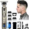 Bamkmbe Tagliacapelli Uomo Professionale, LED Rasoio Elettrico Barba Macchinetta per Capelli Portatile, Impermeabile IPX7 Versatilit Tagliacapelli Professionale, 4 Testine (1.5-4mm) Trimmer (Kulou)