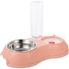 ERINGOGO 1 Set di Ciotole per Cani Grandi e Rialzate Ciotole in Acciaio Inossidabile Automatiche d'Acqua per Cani e Gatti Accessori per l'Alimentazione dei Gatti per Cuccioli Distributore