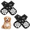 RTRTGS 2 Paia di Calzini Antiscivolo per Cani, Calzini da Antiscivolo per Cani, Calzini Antiscivolo Regolabili per Controllo Trazione per Interni, per Cani di Piccola e Media Grande(Medio)