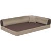 Baldiflex - Cuccioletti, Divanetto per Cane Nerone 70x50 cm, soluzione Innovativa, h 8+2 cm Memory