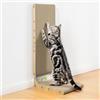 Conlun Graffietto per Gatti, 75 cm Forma a L da Parete | Cartone ad Alta Densità Protegge i Mobili, Uso Versatile da Parete o Pavimento per Gatti Domestici