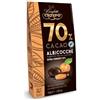 Generico Confetti Crispo 70% Cacao Albicocche Ricoperte di Finissimo Cioccolato Extra Fondente 130g