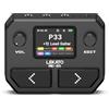 LEKATO Pedale Effetti per Chitarra Basso Processore Multieffetto 10 Moduli Effetto, 99 Preset, 30 Modelli di Amplificatori/Cabinet, Interfaccia Audio USB con OTG e Bluetooth, Display LCD da 2, Nero