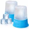 Arctic Flex Ice Cup - Ice Roller Cold Therapy Massage Tool - Small, Reusable and Freezable - for Men, Women, Pain, Inflammation, Sprains, Strains - for Muscle Spasms, Weakness and Stiffness (Two Pack)