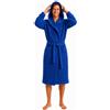 Intimitaly SOMMARUGA - Accappatoio Nido d'Ape Uomo, Accappatoio Nido d'Ape Donna in Cotone 100% con Cappuccio, Tasche e Cintura Regolabile
