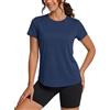 TACVASEN Magliette Donna Manica Corta Maglia Anti UV Donna Tshirt Sportiva