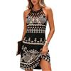 BIRW Abiti Estivi da Donna 2025 Casual Floreale Scollo all'Americana collari per Vacanze in Spiaggia con Tasche