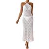 Generico Copricostume da Bagno Donna in Maglia Estate Abito da Spiaggia Bikini Cover Up Sexy e Elegante Copricostume Mare Donna Abiti Spiaggia Beachwear Costume Bagno Costumi per Vacanze Piscina Festa