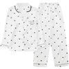 Generico Pigiama Donna - Tinta Unita Manica Lunga Pigiami Morbido Caldo Tuta da Casa Pantalone Lungo Taglie Forti Pigiama Set Due Pezzi Pile Pijamas Loungewear