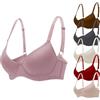 YOWOMO Confezione da 6 reggiseni da donna per tutti i giorni push up biancheria intima di supporto confortevole bralette lounge lingerie traspirante, 6 pezzi, multicolore, 3C