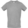 B&C Collection # E150 T-Shirt da Uomo in Cotone Tinta Unita, vestibilità Dritta - Sport Grigio (L)