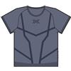 X-Bionic Xceed Run Shirt Maglia Corsa Uomo Blu/Marino, L | Regolazione termica con canali 3D, vestibilità anatomica, tessuto resistente per corsa e allenamento